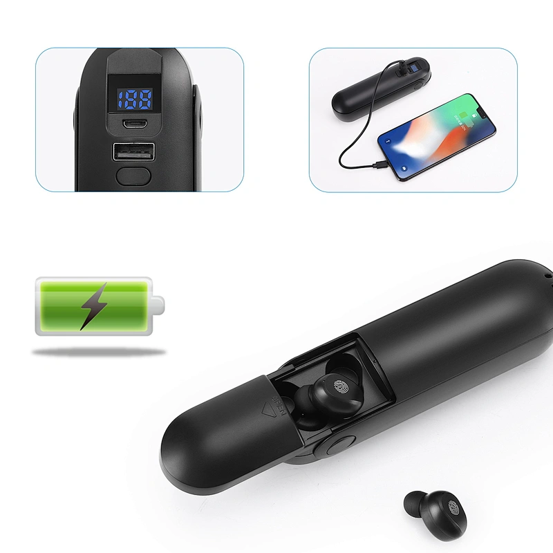 dc folding mini usb silent cooler toy hand held electric fan Mini TWS Wireless Bluetooth V5.0 Fan Earphone Stereo