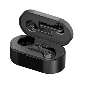microphone headphones stereo waterproof dual tws earbuds 5.0