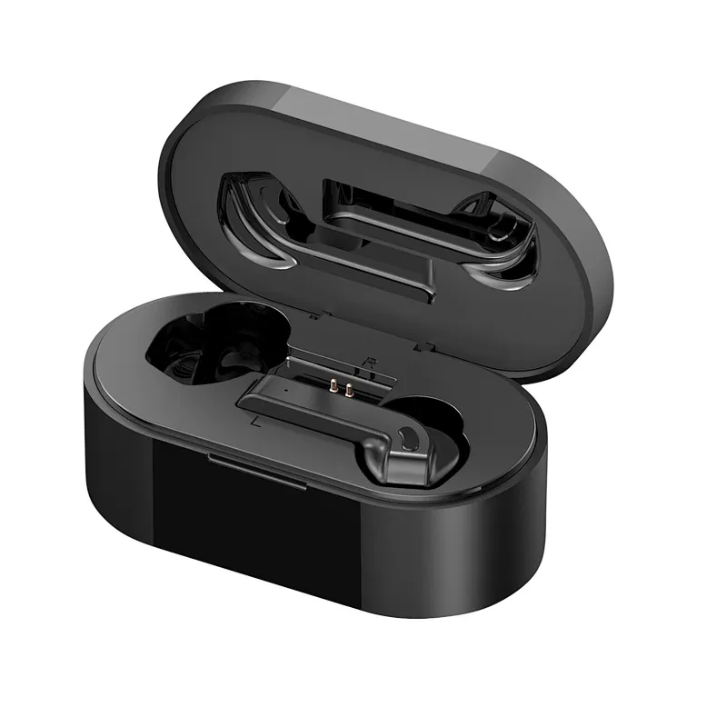 microphone headphones stereo waterproof dual tws earbuds 5.0