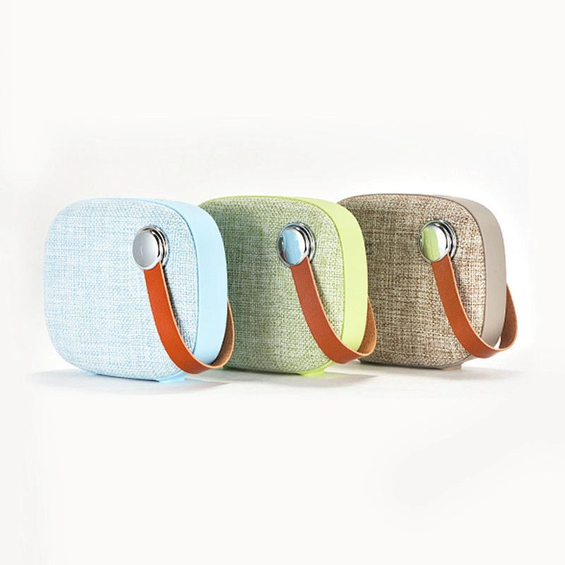 oem odm outdoor waterproof stereo wireless portable fabric speakers