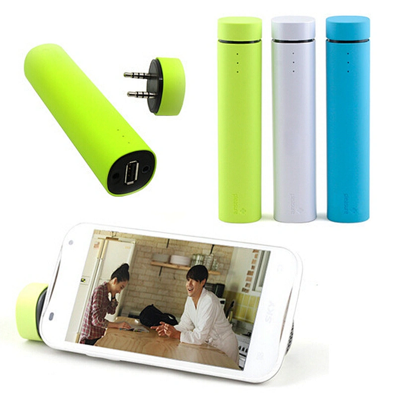 mini portable speaker power bank with phone holder 4000mah