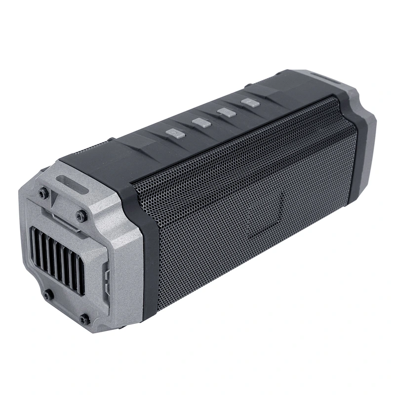 3D Surround Sound Bluetooth FM Portable Wireless Outdoor Stereo Speaker