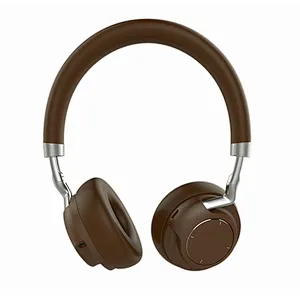 Metal DJ Stereo Earphone Computer Wireless Noise Cancelling Gaming Headset