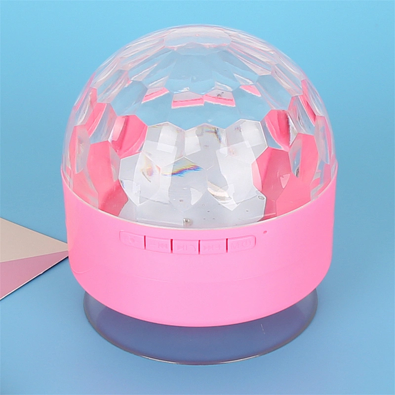 LED Crystal Magic Stage Rotating Ball Light Bluetooth Speaker