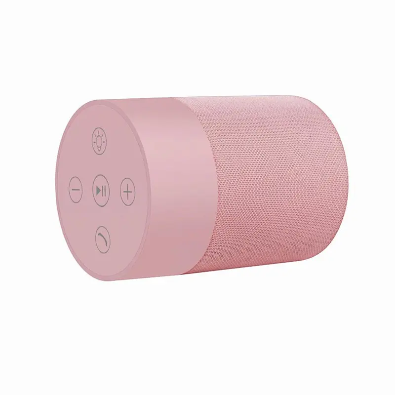 Custom Logo Super Bass Small Fabric Cloth Bluetooth Speaker
