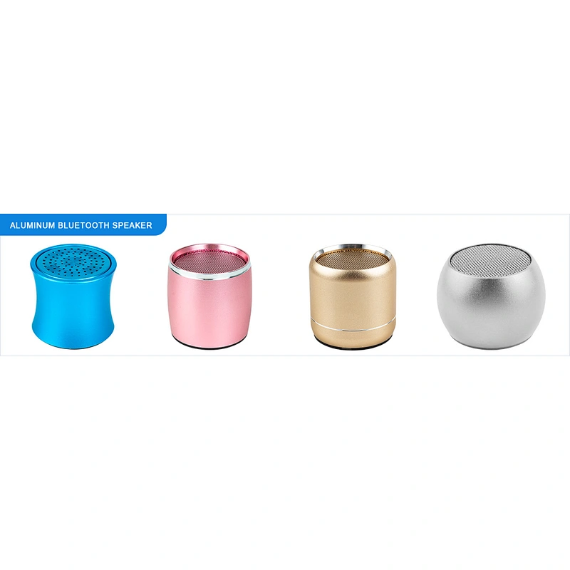mobile phone wireless blue tooth round shape mini promotion gift tws speakers