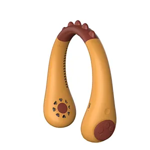 Mini Cartoon Cooling Fan Hanging Bladeless Neckband USB Fan for Children
