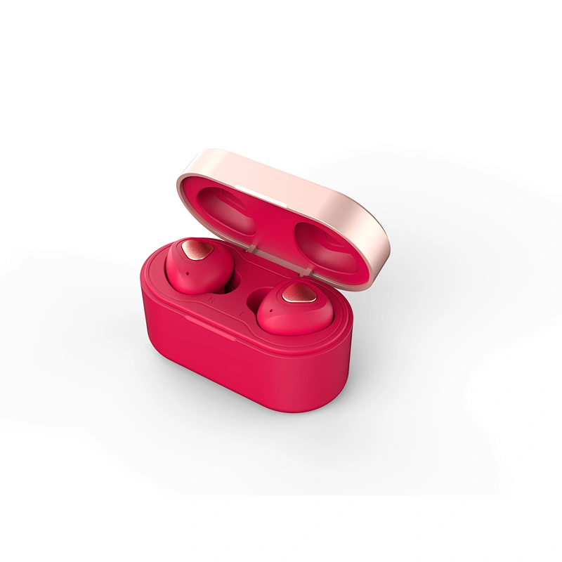 Double Headsets Mobile Phone Mic TWS Mini Earphone with Charging Box