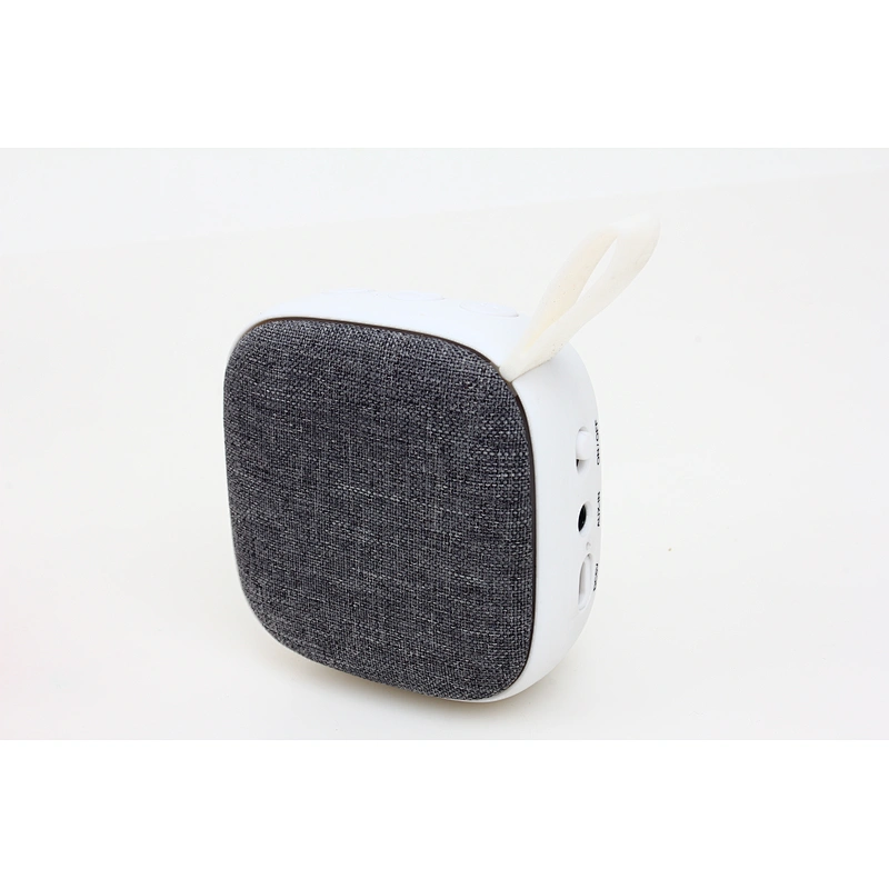 OEM Promotion gifts car outdoor sports computer subwoofer Customized printing Portable mini square fabric wireless speaker