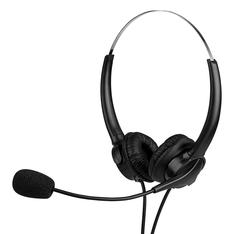 call center custom service noise cancelling microphone business headset usb computer headphone