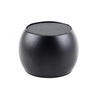 Mini Round Shape Subwoofer Metal Wireless Speaker