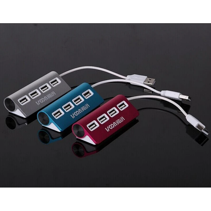 Aluminum usb 3.0 hub Super fast charger 4 ports usb hub
