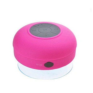 suction Waterproof bathroom shower bluetooth speaker wireless