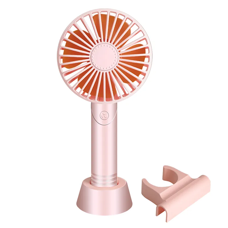 Wireless Charging Electric Hand Fan USB Charging Fan Mini Cooler Hand Held Fan