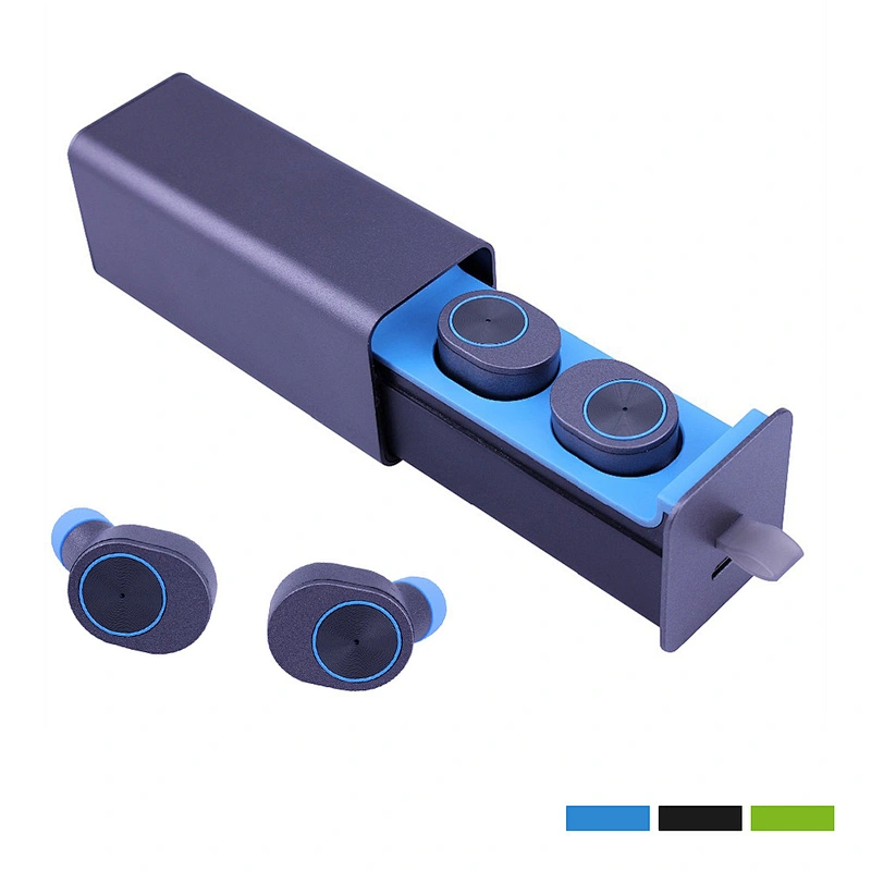 oem logo portable waterproof wireless twins V5.0 stereo earphone tws
