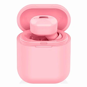 Single ear Bluetooth headset with charging box