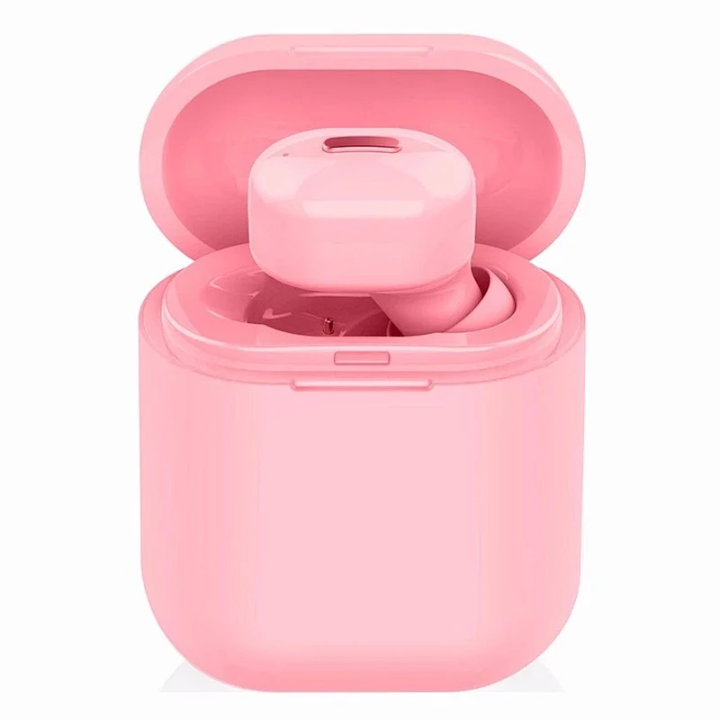 Single ear Bluetooth headset with charging box