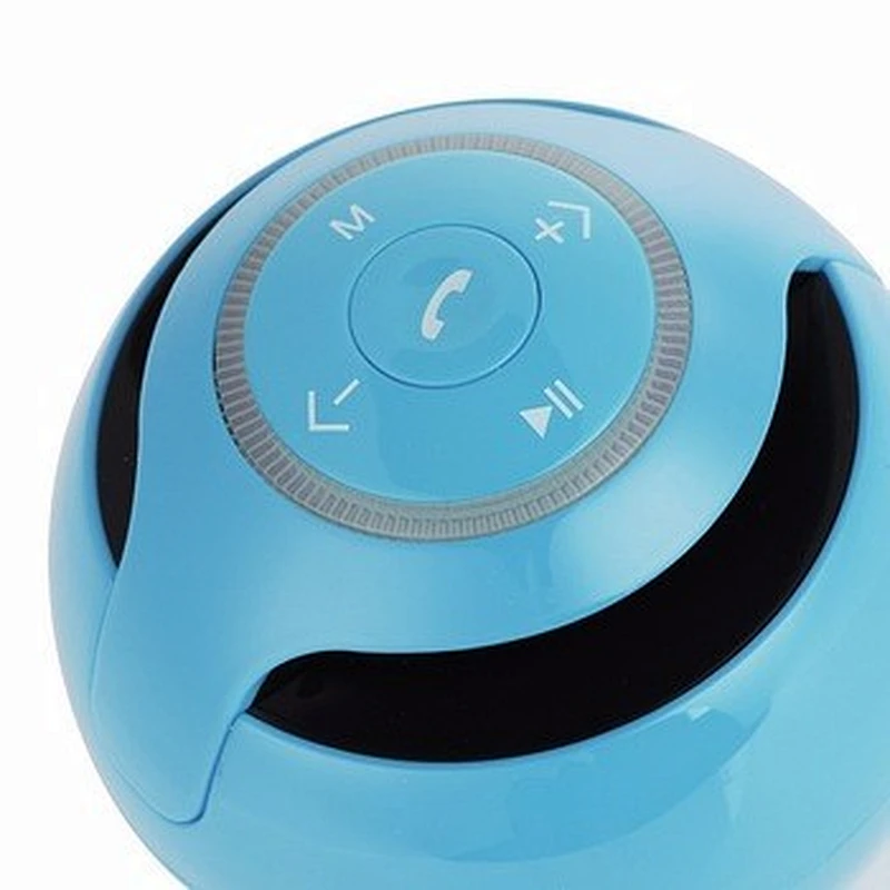 wireless music round mini eye ball speaker