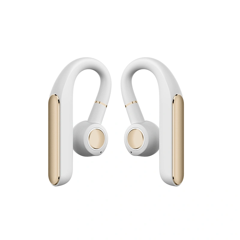 Stereo Noise Canceling Wireless Bluetooth Earhook Headphones With Charging Case
