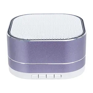 Portable Outdoor Bluetooth LED Mini Stereo Bass Stand Aluminum Loud Wireless Stereo Sound Speaker