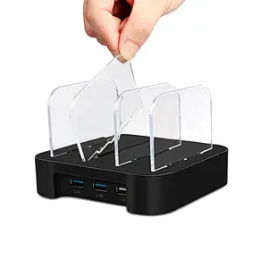 Portable Multi Device 3 Port USB Desktop Charging Station