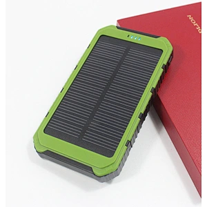 durable sos Led Light 10000mah solar power bank