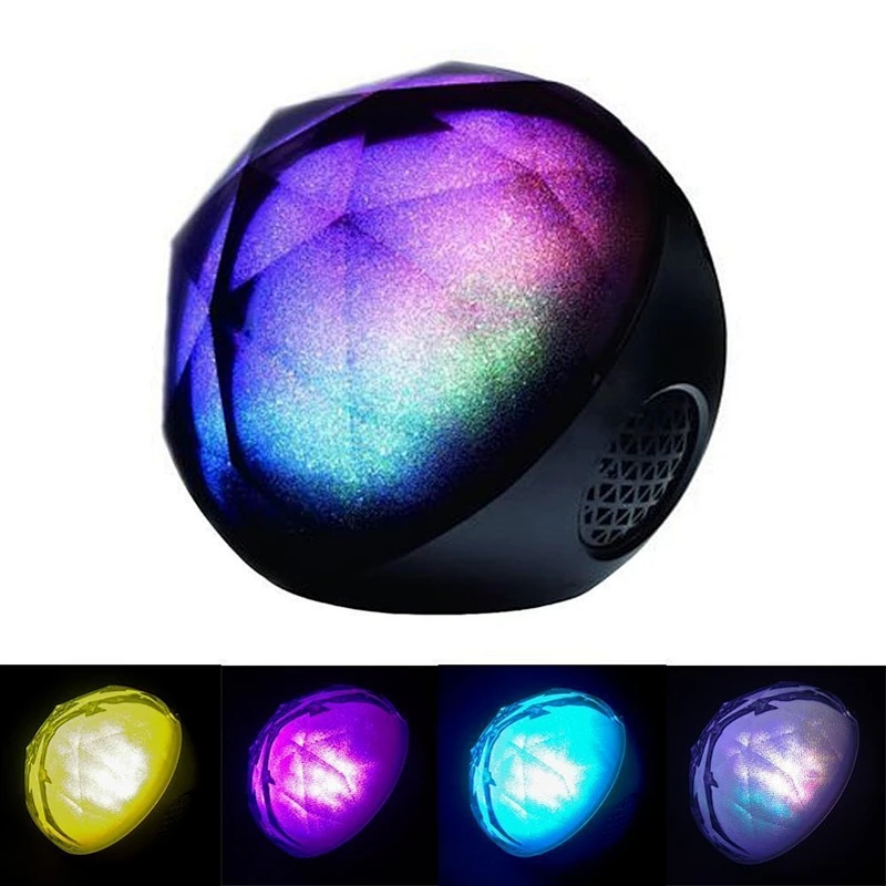 Portable Home Theater Speaker System Subwoofer Disco Magic Wireless LED Speaker