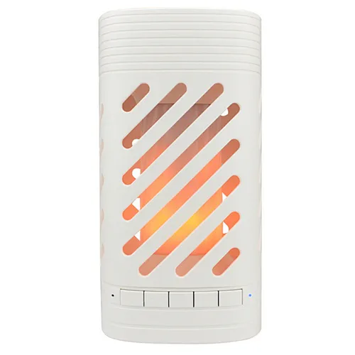 Outdoor Waterproof Wireless LED Flame Lamp Bluetooth Speaker F