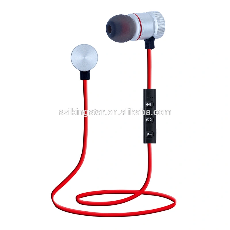 neckband headphone wireless noise cancelling magnetic earbuds metal