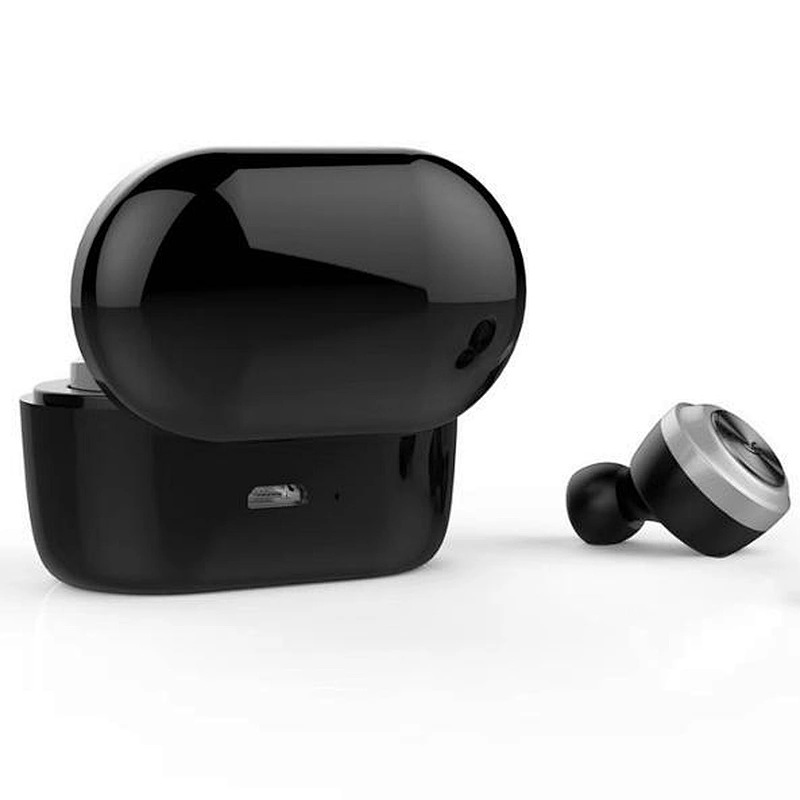 BT 5.0 Stereo Double In-ear Dot TWS Portable Microphone Earbuds True Wireless Earphones
