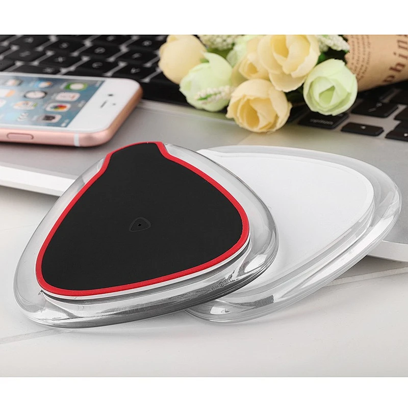 Fast Portable Universal Mobile Mini QI Triangle Charger Wireless