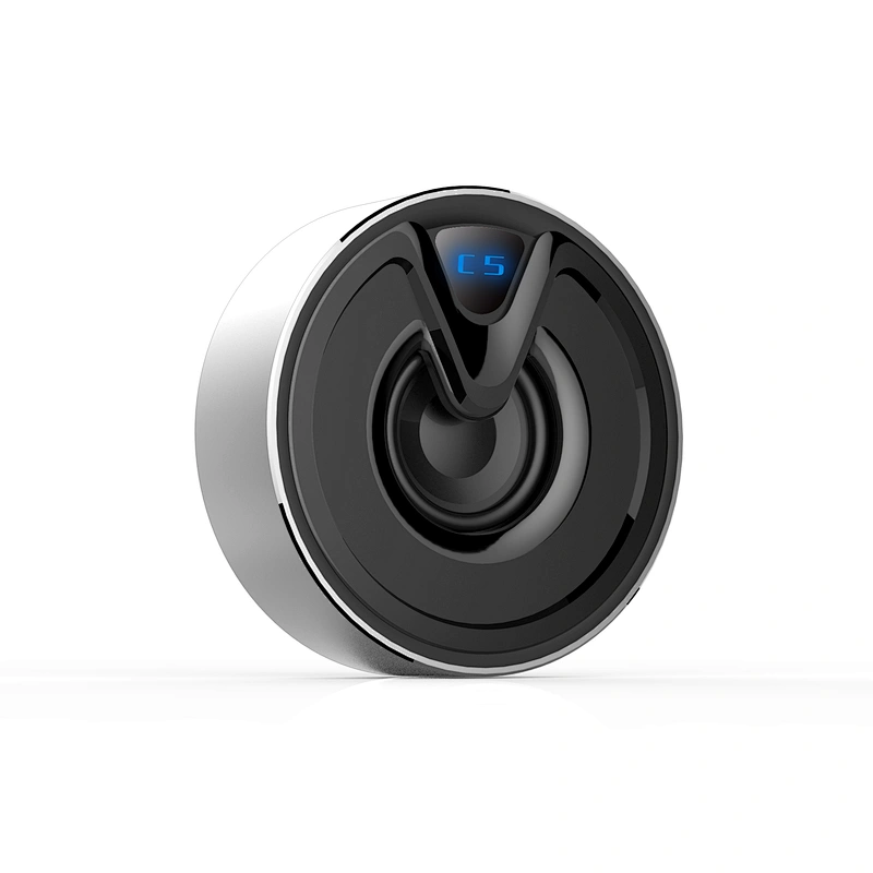 Handsfree Aluminum Alloy Wireless Bluetooth C5 Mini Stereo Speaker
