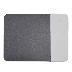 universal compatible Leather fast qi wireless charging charger mouse pad