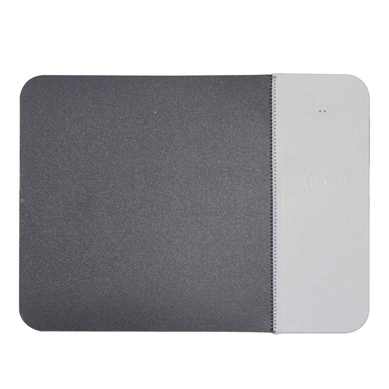universal compatible Leather fast qi wireless charging charger mouse pad