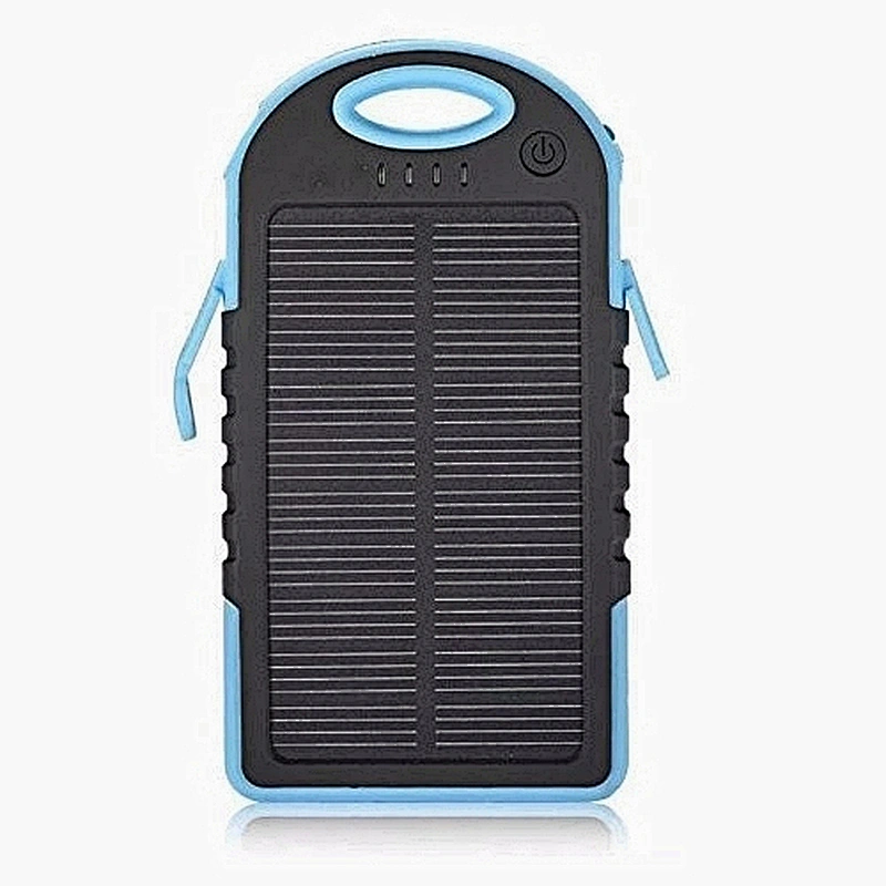 Small Mobile Phone 4000mAh Keychain Solar Power Bank