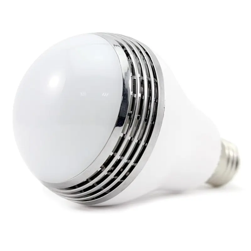 Smart Blue tooth APP Control color changing light Led bulb speaker