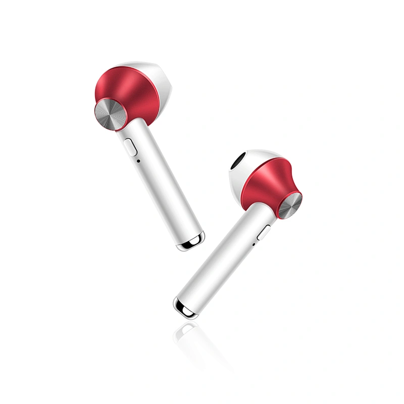 Promotion Gifts Free Sample Portable TWS True Wireless Mini Magnetic Flip Blue Tooth Earbuds Headphones