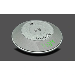Alarm Clock display portable phone wireless charger speaker