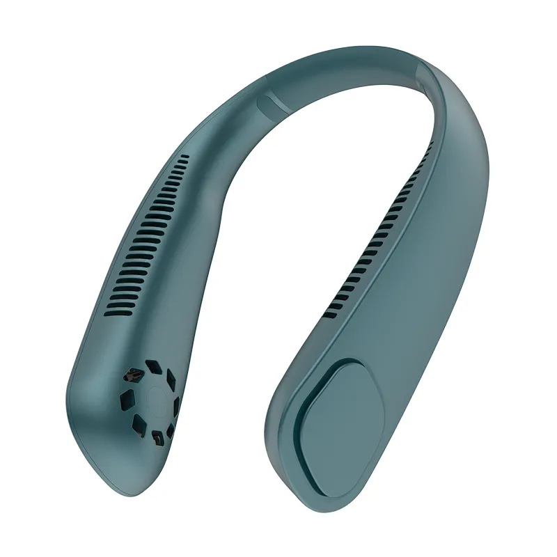 Outdoor Portable Leafless Fan Electric Hanging Neckband Fan