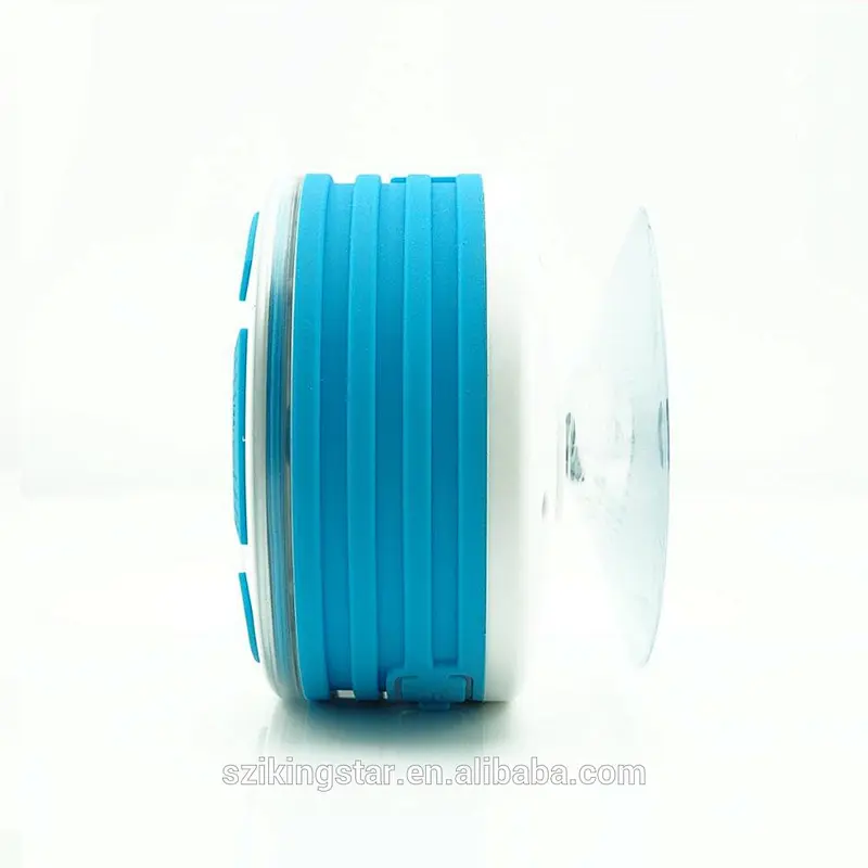 outdoor small portable led light IPX67 anti water speaker