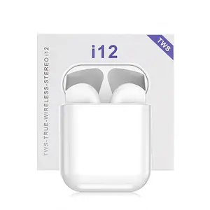 i12 Earphones Macaron Mini Auriculares Audifonos Headphone True Wireless I12