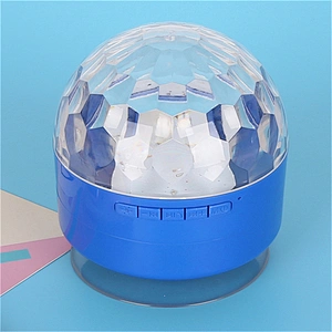 Christmas Gift Magic Ball Light Mini Led Disco Bluetooth Wireless Speaker