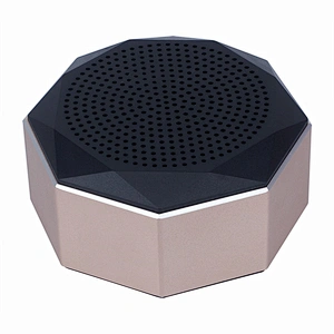 With Mic TF Card FM Radio AUX Mini Metal Wireless Bluetooth Speaker