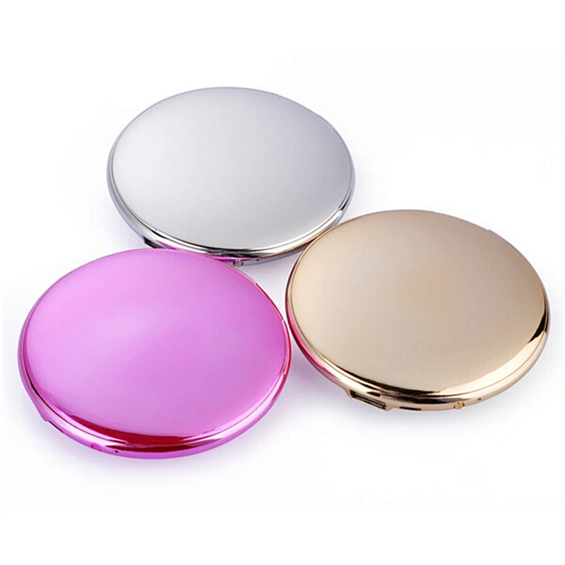 outdoor emergency oem promotion gift make up mirror led leather power bank