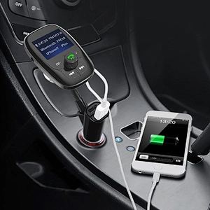 Universal MP3 Player Car Charger with FM Transmitter