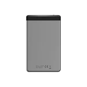 10000 mah Li-polymer battery Aluminum thin portable quick charger power bank