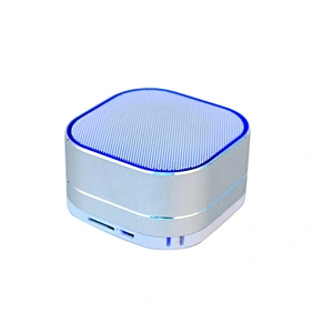 Super Bass Square Aluminium Metal Mini Wireless Bluetooth Speaker
