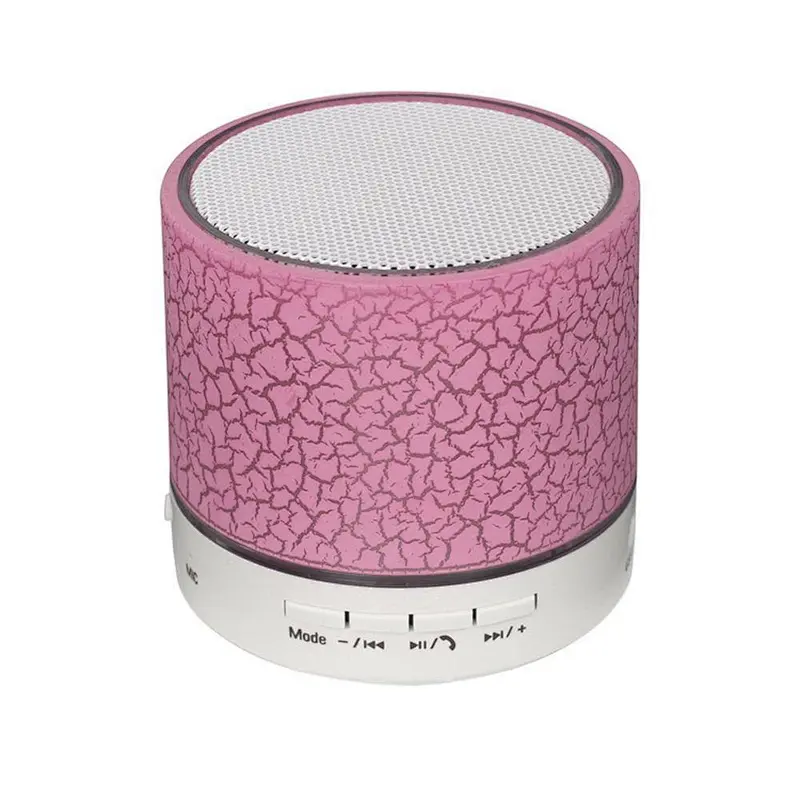 Portable LED Bluetooth Mini Crack Speaker