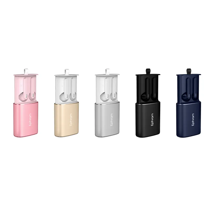 Mini TWS Earphone wireless with 3500mAh charing box IPX7 Waterproof Stereo Headphones