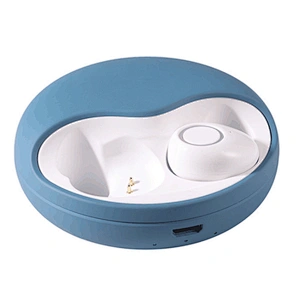 2019 BT 5.0 Auto Pairing Stereo Bass True Blue Tooth Wireless Touch BT Case Round Tws Bluetooth Waterproof Earbuds